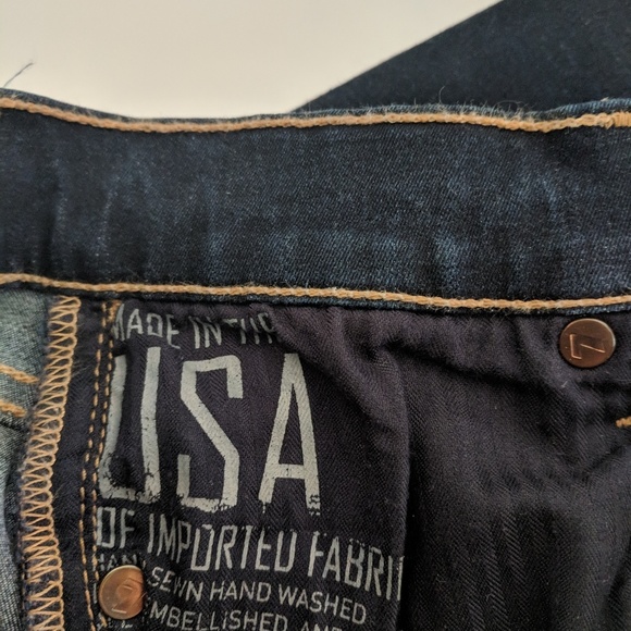 7 for all Mankind | skinny bootcut dark wash | 26 - Picture 7 of 8